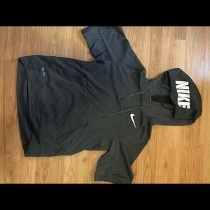Nike cut off sweatshirt